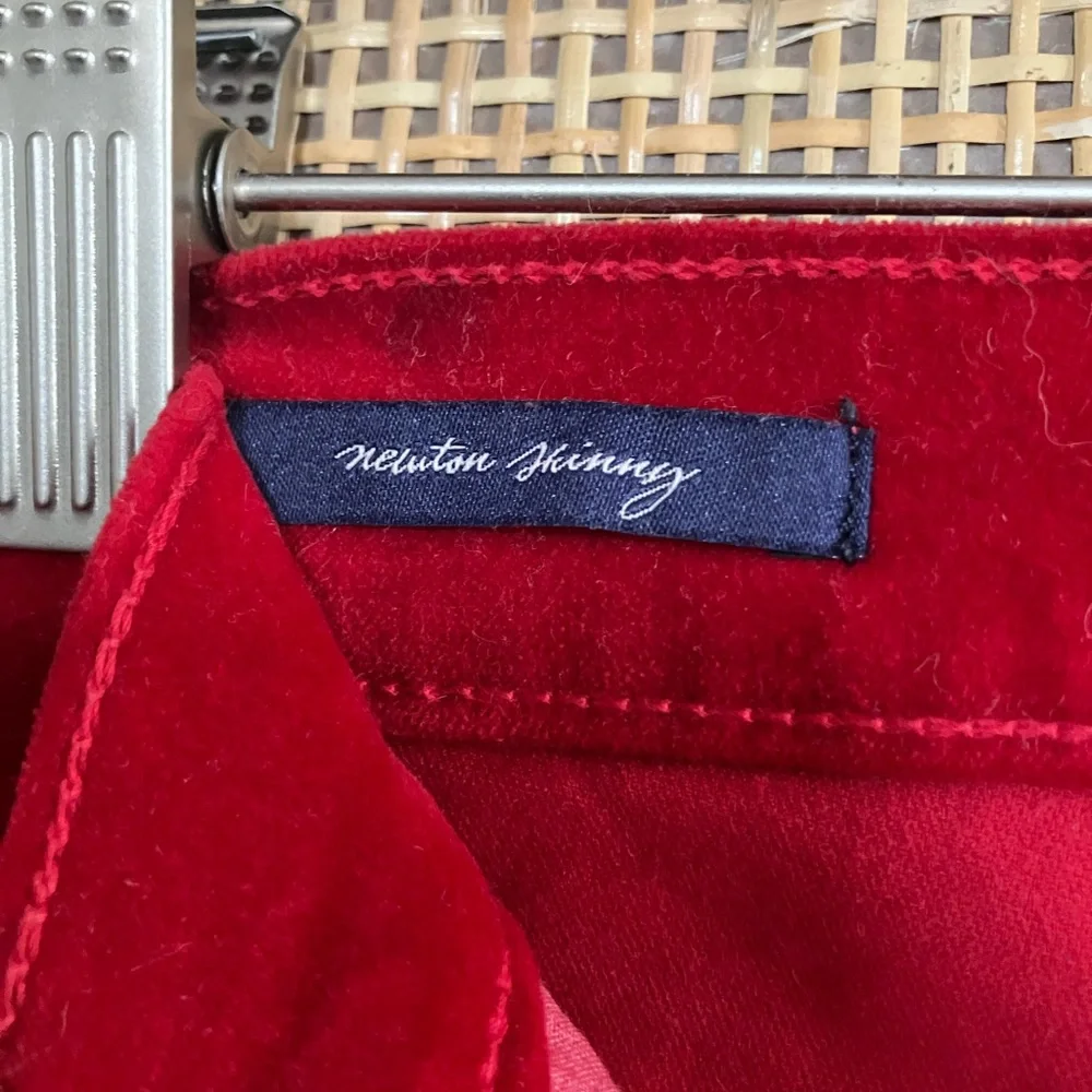 McGuire Red Velvet Stretchy Jeans - Picture 6 of 6